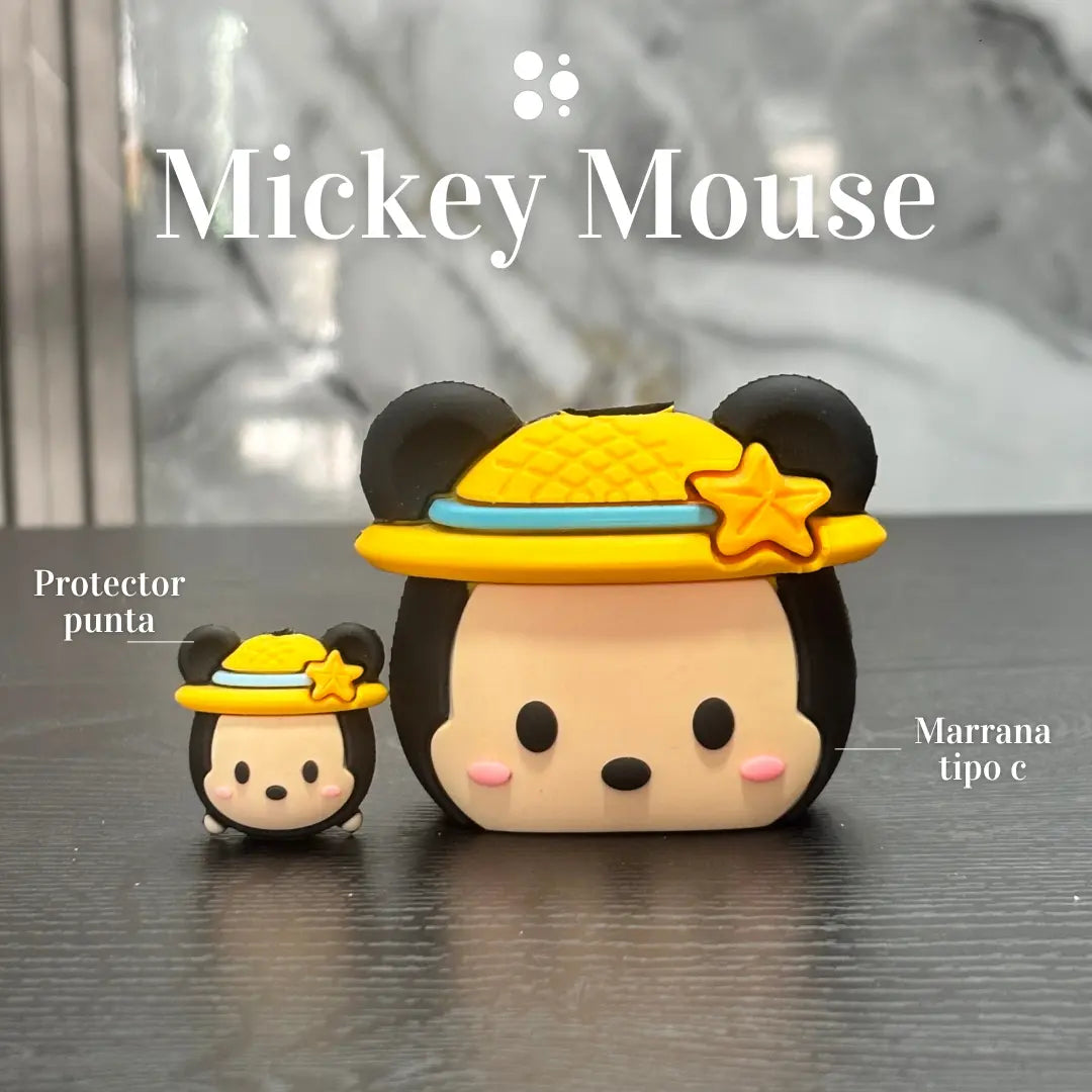 Protector de Cargador Mickey Mouse con sombrero