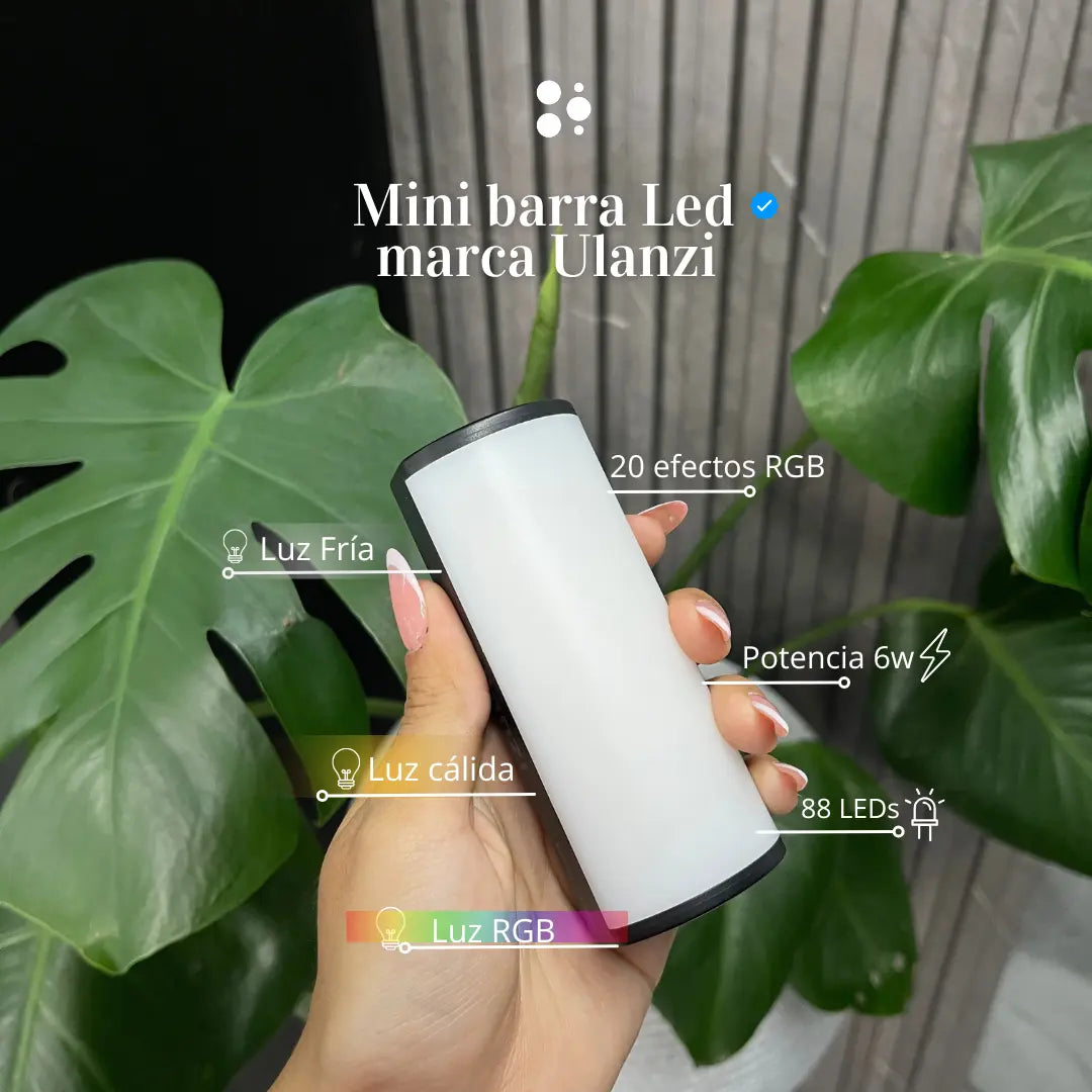 Mini Barra LED RGB Magnetica 10cm Ulanzi i-Light