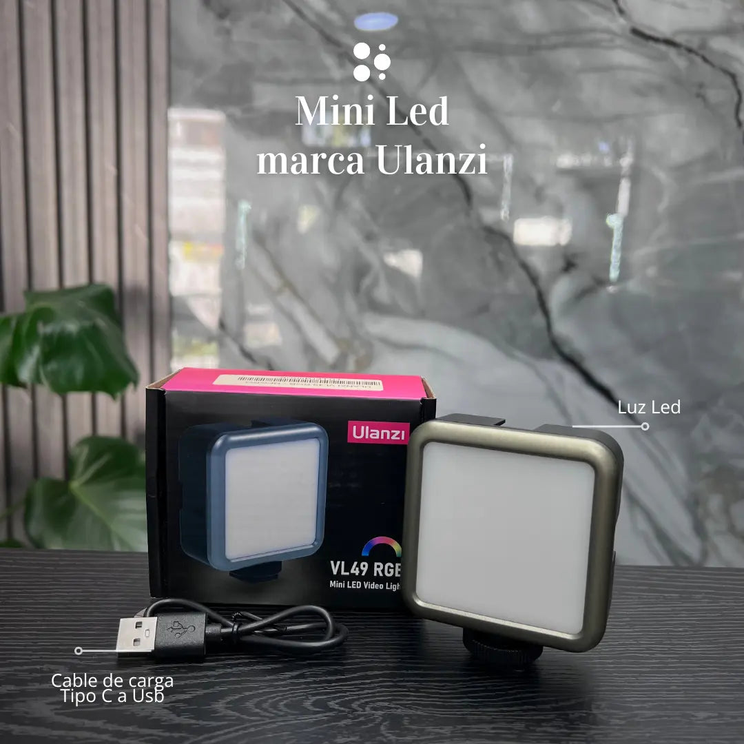 Luz RGB Multicolor VL49 Led 2500 – 9000K Ulanzi