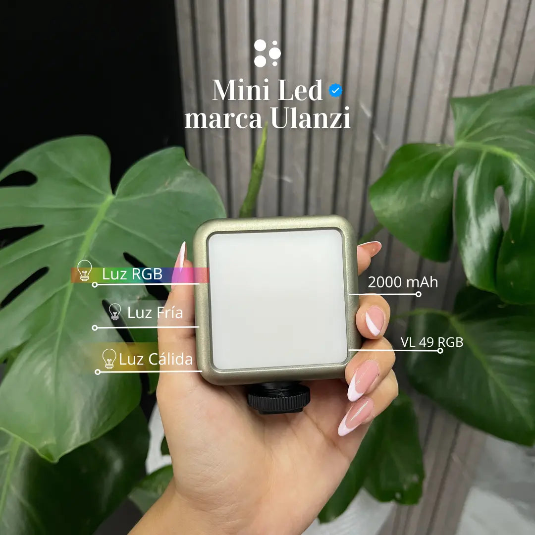 Luz RGB Multicolor VL49 Led 2500 – 9000K Ulanzi