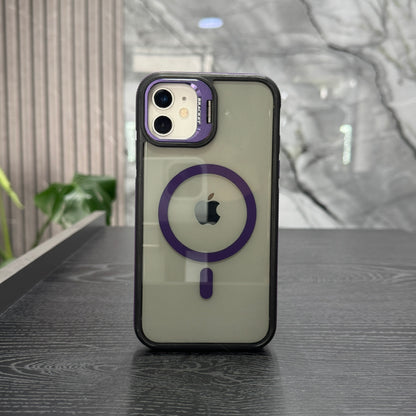 Case MagSafe Polarizado Soporte Morado