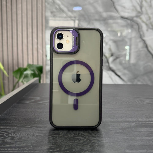 Case MagSafe Polarizado Soporte Morado