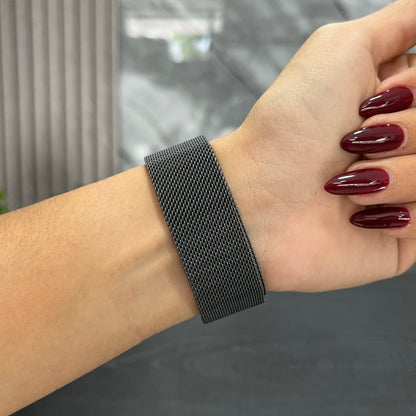 Pulso Metalico Gris Oscuro