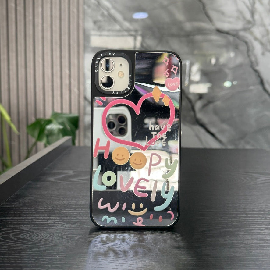 Case Espejo Happy Lovely