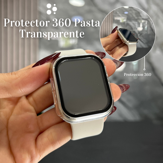 Protector 360 Pasta Apple Watch Transparente