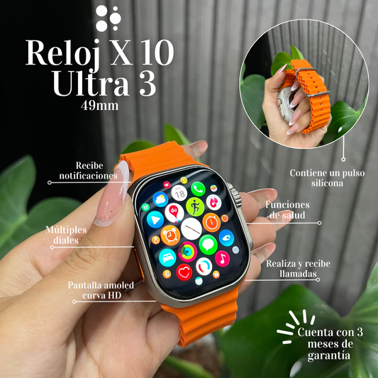 Reloj X10 Ultra 3