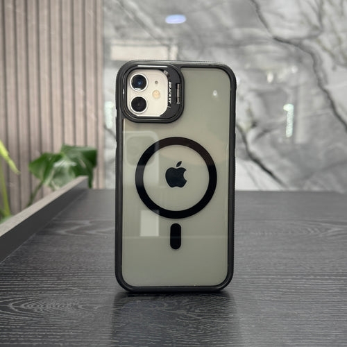 Case MagSafe Polarizado Soporte Negro