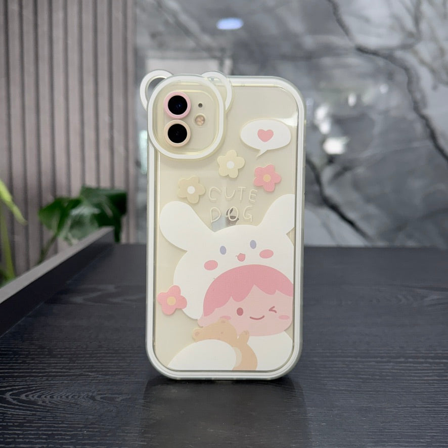 Case Orejitas Cute Dog