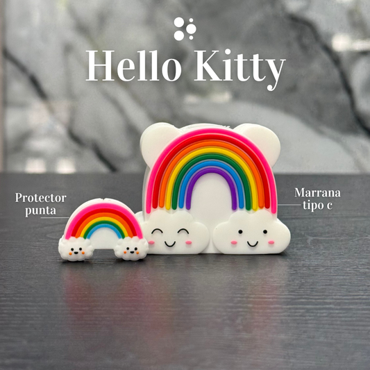 Protector de Cargador Arcoiris
