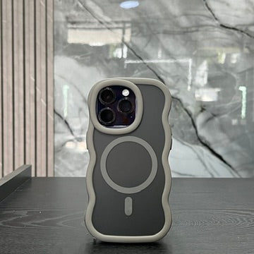 Case Ondas MagSafe Plateado