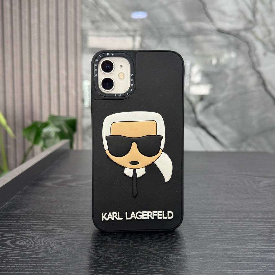 Case Black Karl Lagerfeld