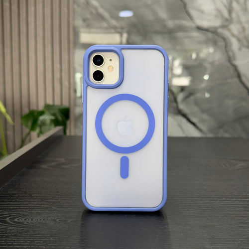 Case MagSafe Matte Azul