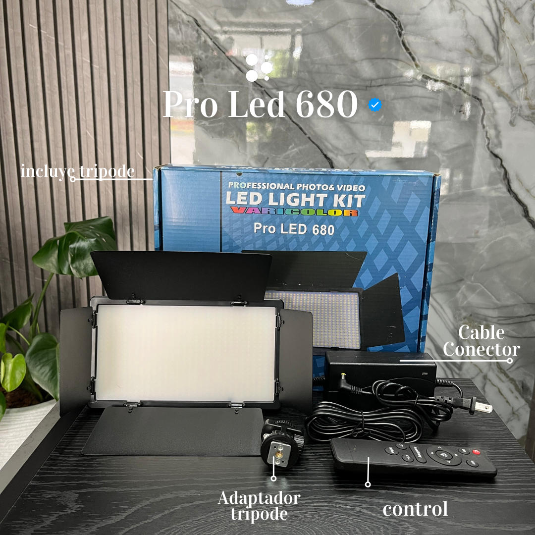 LuzStudio Go 680 – Iluminación profesional donde quieras grabar