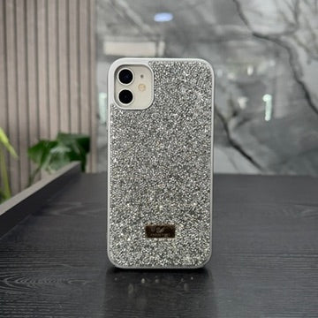 Case Swarovski Plateado