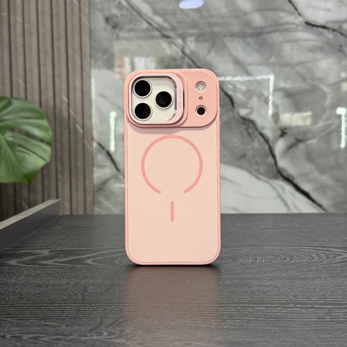 Case Pro MagSafe Soporte Rosado