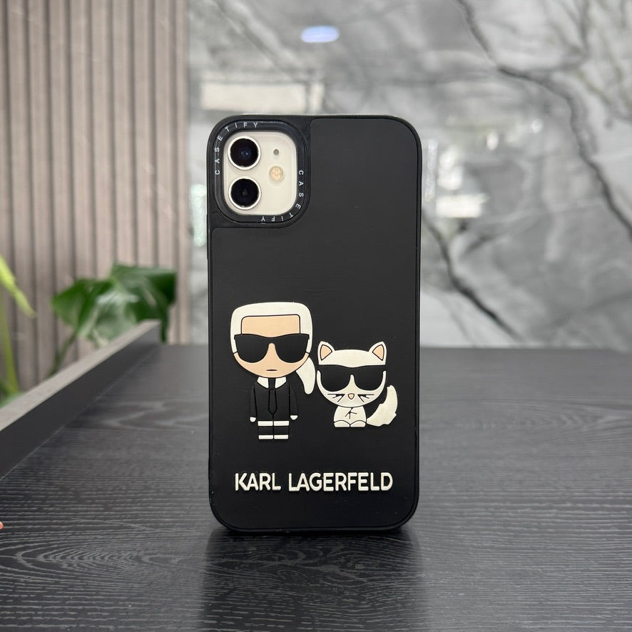 Case Black Karl Lagerfeld Gato