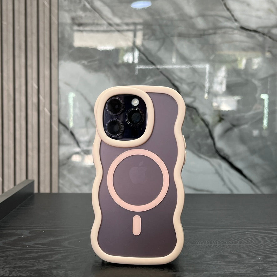 Case Ondas MagSafe Rosado