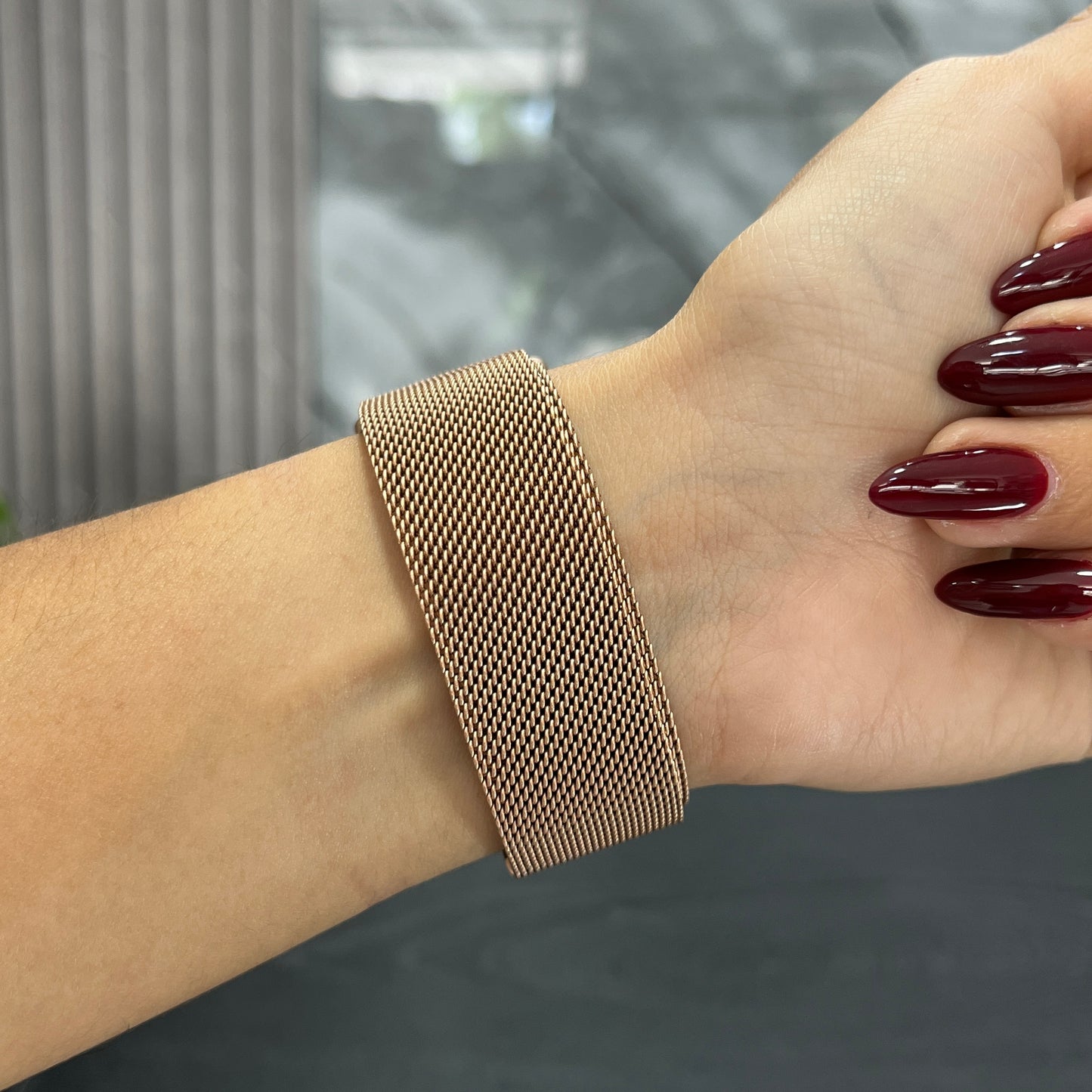 Pulso Metálico Bronce