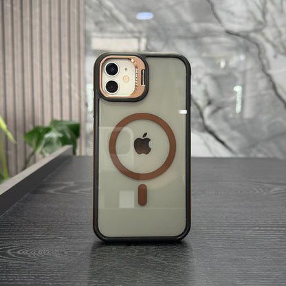 Case MagSafe Polarizado Soporte Cafe