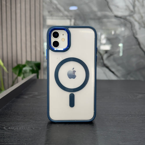 Case MagSafe Lujo Azul