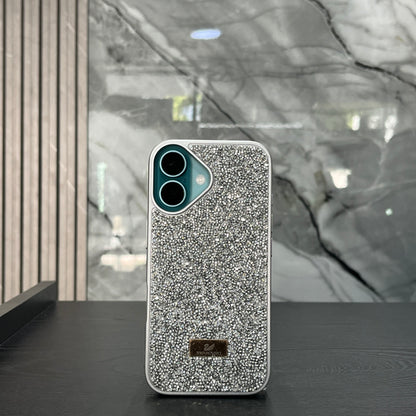 Case Swarovski Plateado
