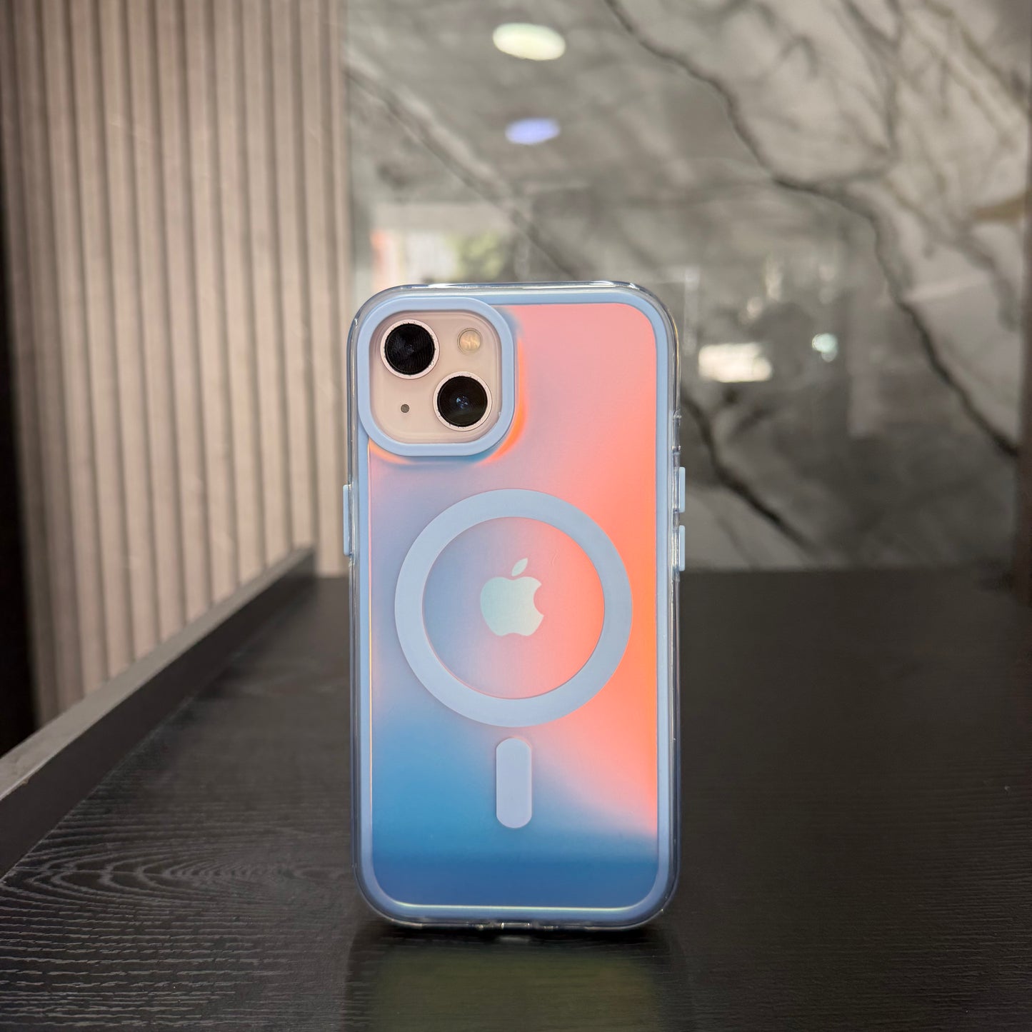 Case Magsafe 360 Tornasol Azul