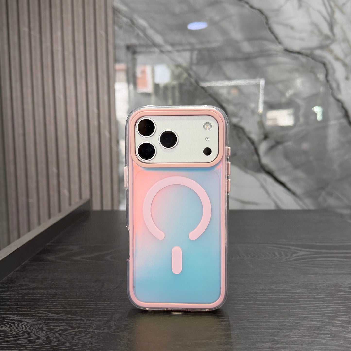 Case Magsafe 360 Tornasol Rosado