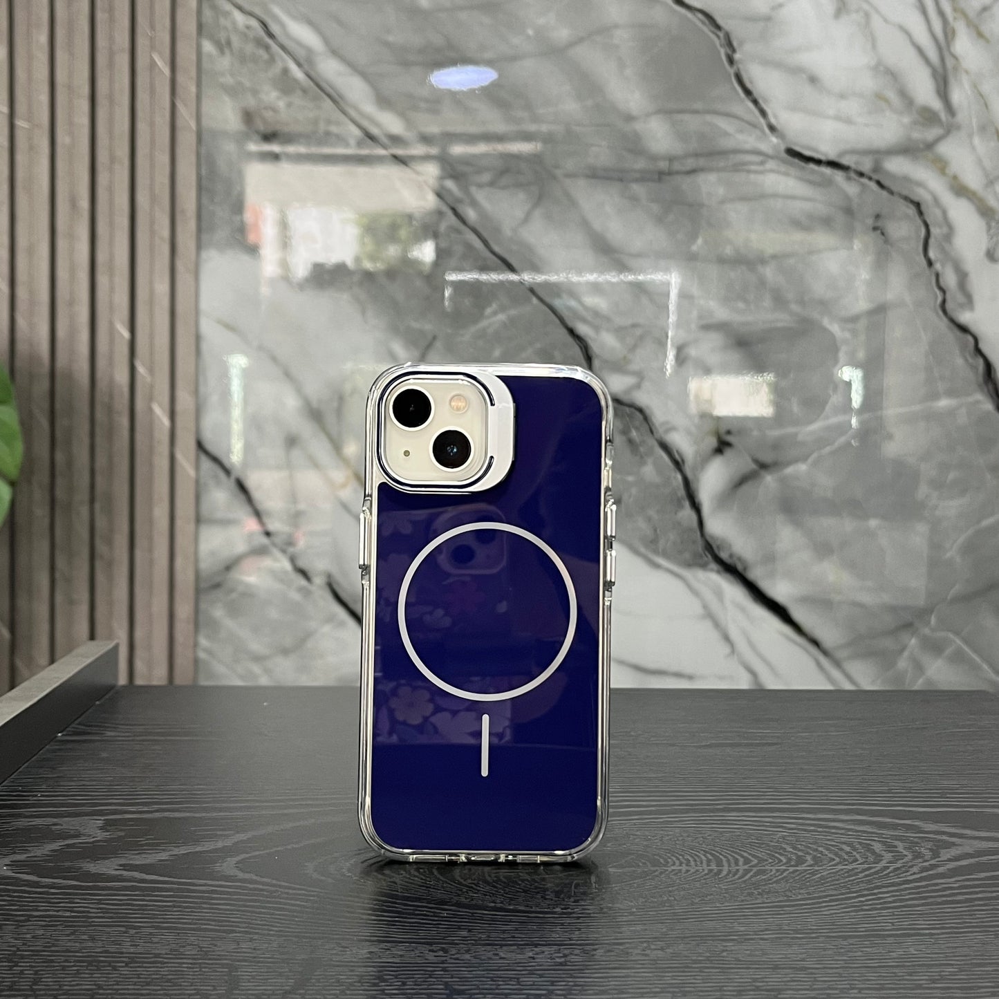 Case MagSafe Tono Azul Oscuro