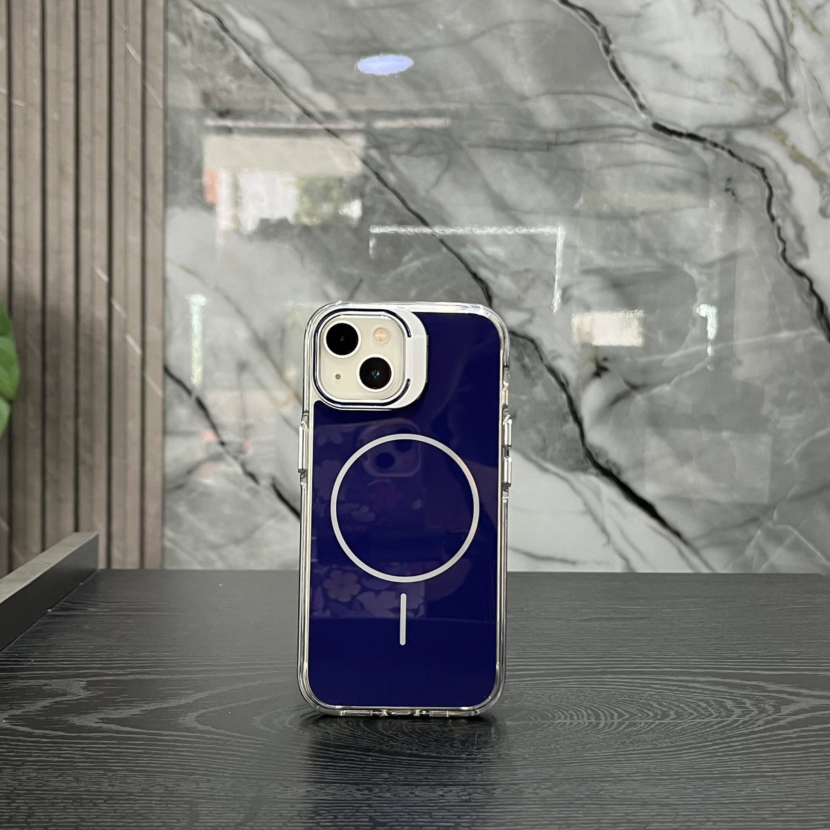 Case MagSafe Soporte Tono Azul