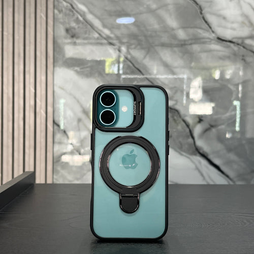 Case MagSafe Doble Soporte Negro