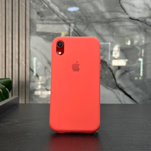 Silicone Case Naranja Fosforecente