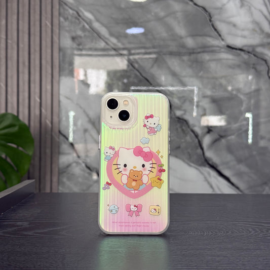 Case Animado Hello Kitty Corazón