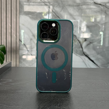 Case MagSafe Lujo Verde