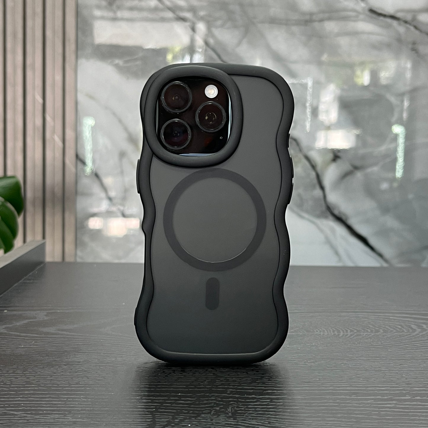 Case Ondas MagSafe Negro