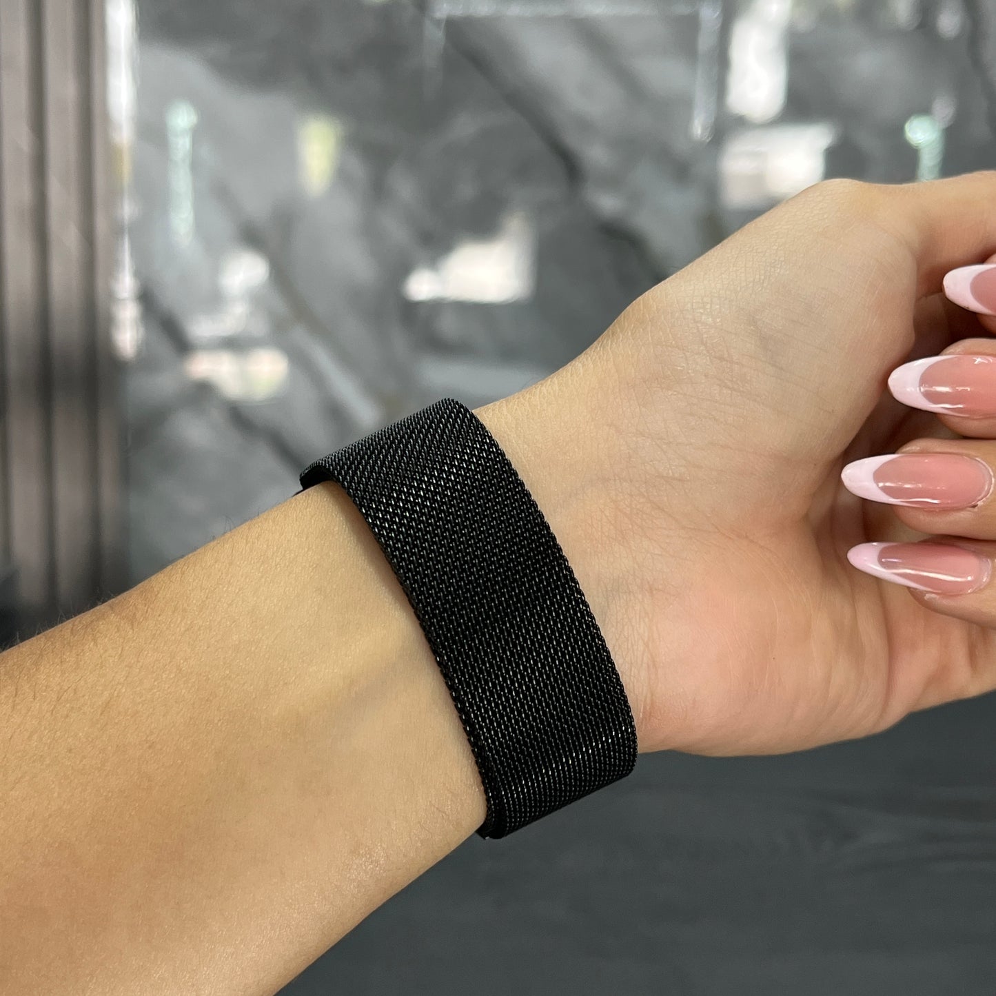 Pulso Metálico Negro