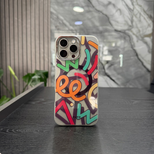 Case MagSafe Flowers Crazy