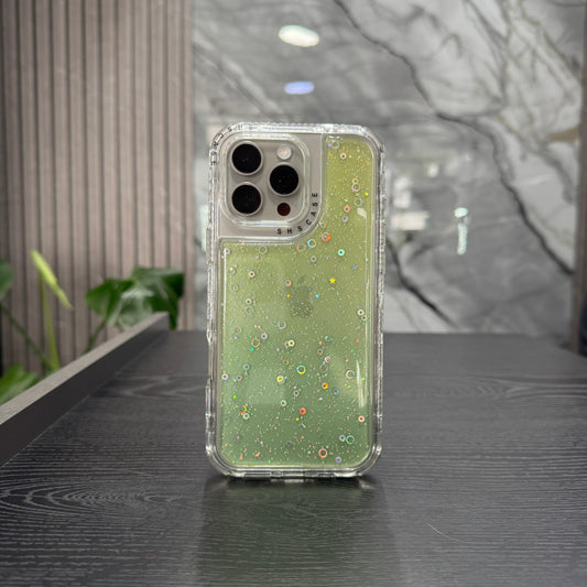 Case 360 Glitter Verde