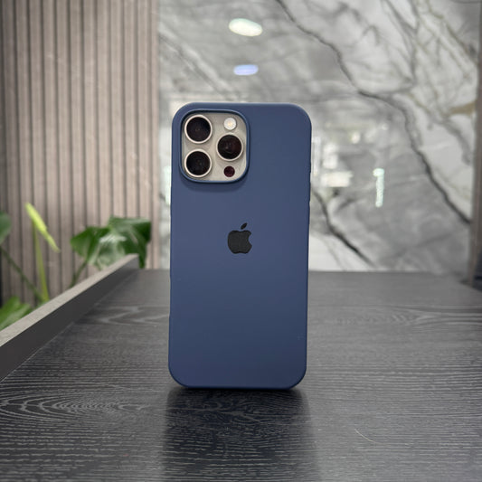 Silicone Case Azul Oscuro