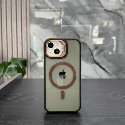 Case MagSafe Polarizado Soporte Cafe