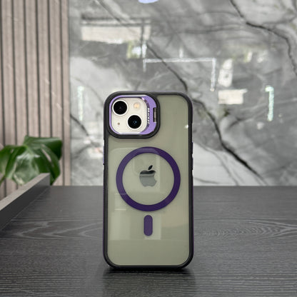 Case MagSafe Polarizado Soporte Morado