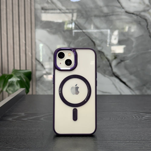 Case MagSafe Lujo Morado