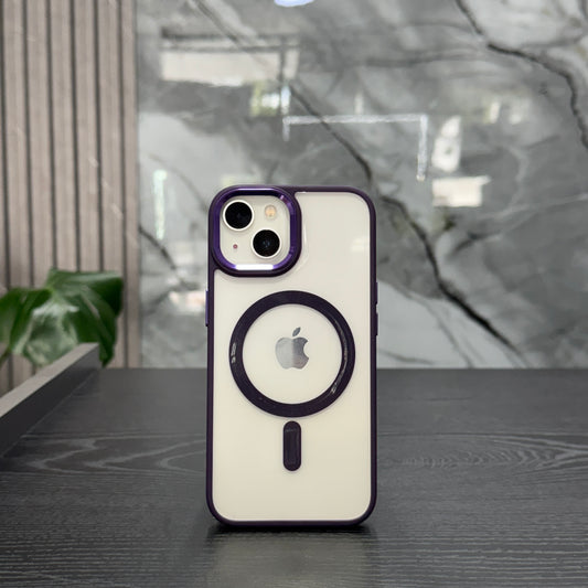 Case MagSafe Lujo Morado