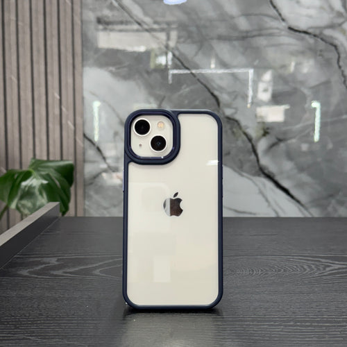 Case Lujo Sencillo Azul Oscuro