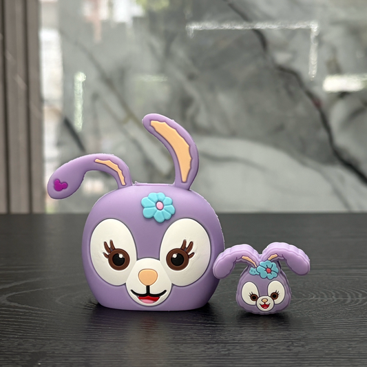 Protector de Cargador Conejo Morado