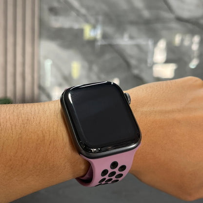 Pulso Nike Morado con Negro