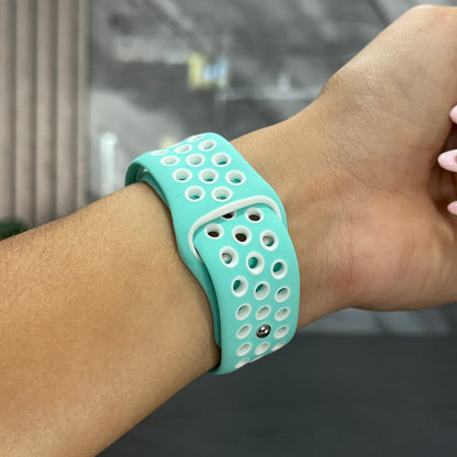 Pulso Nike Agua Marina con Blanco