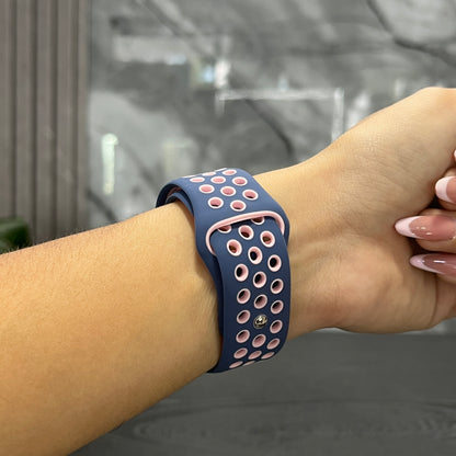 Pulso Nike Azul con Rosado