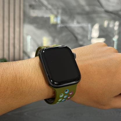 Pulso Nike Verde con Colores