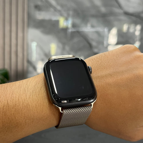 Pulso Metálico Beige