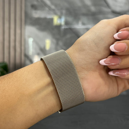 Pulso Metálico Beige